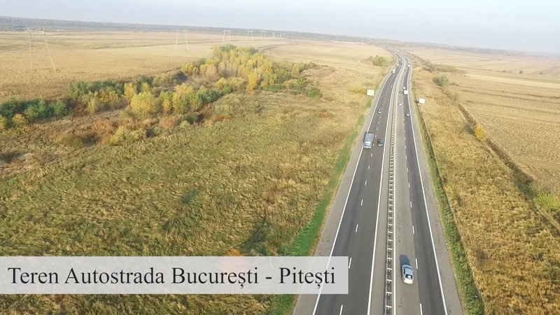 Bolintin Vale, Autostrada Bucuresti-Pitesti